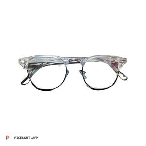 Clear Ray-Ban like glasses